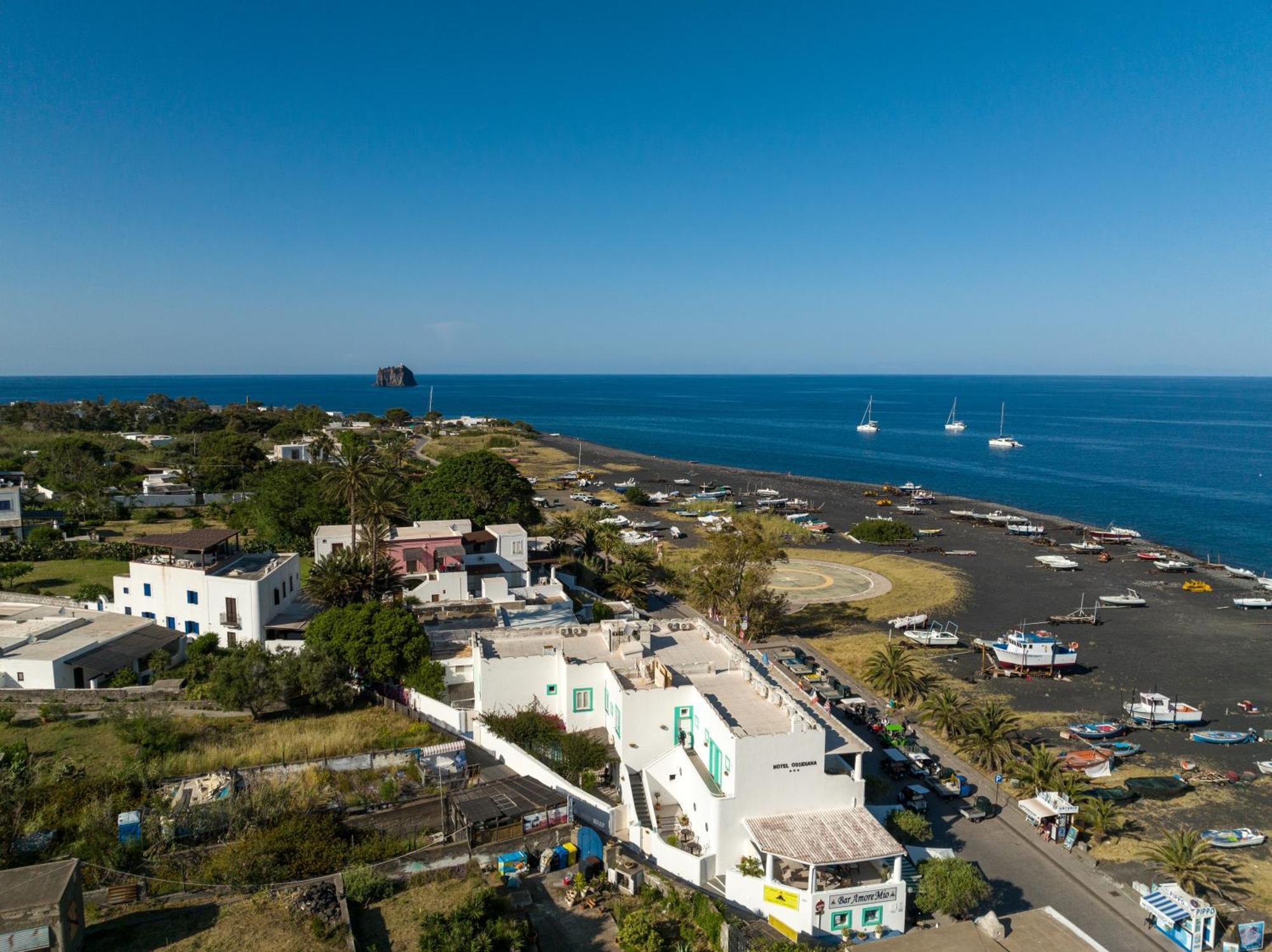 Hotel Ossidiana Stromboli Center Exterior photo